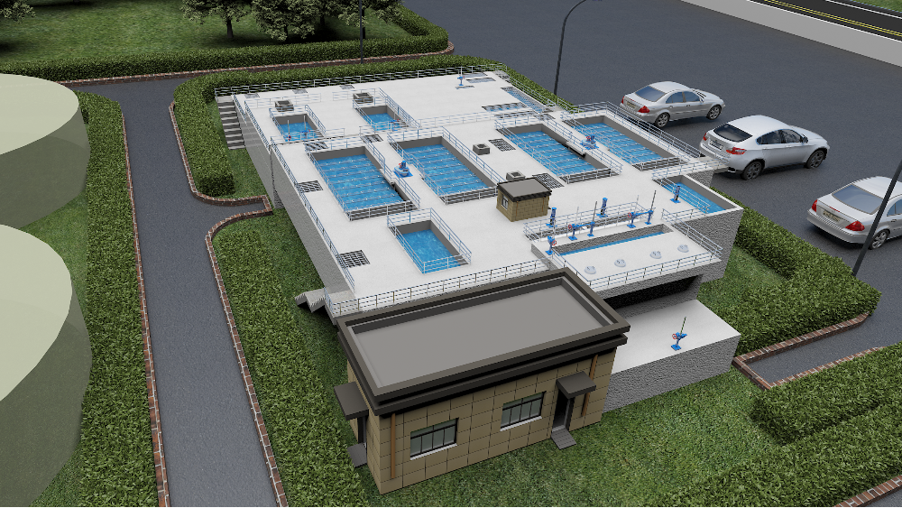 華東工控丨一鍵啟停，無(wú)人值守-安徽休寧水廠電氣自動(dòng)化交鑰匙工程