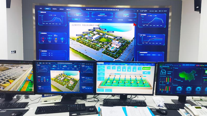 自來水廠智能化改造工程 實(shí)現(xiàn)水廠設(shè)備遠(yuǎn)程自動化控制