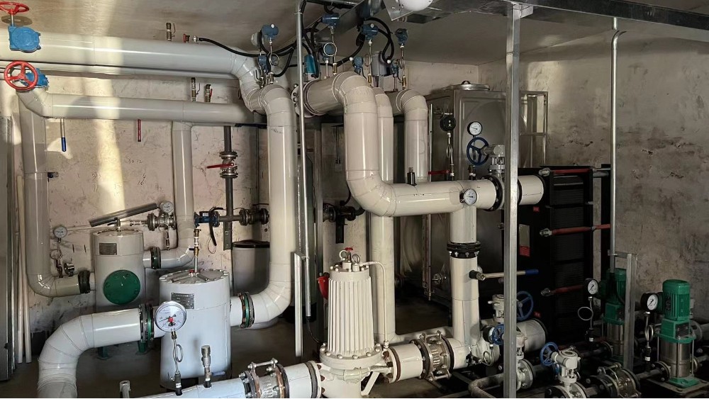 滎陽(yáng)壇山熱力鴻祥洋房換熱站自控系統(tǒng)